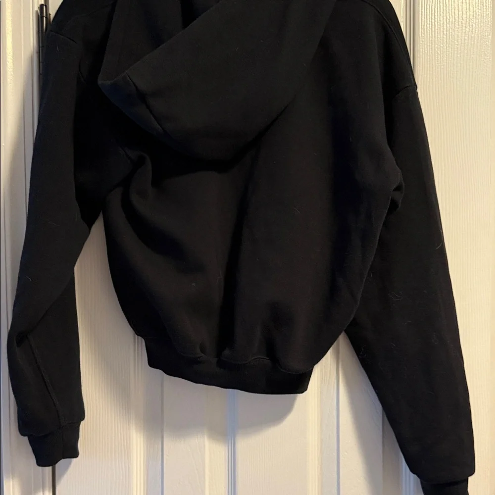 SKIMS Black Jogger and Zip Up Hoodie Matching Set - Picture 7 of 7
